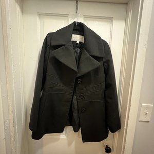 Black pea coat by jessica simpson